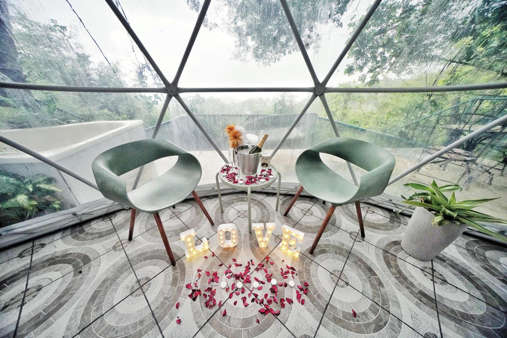 Domos Mirador Romantic Private Honeymoon Glamping Miramar Exteriör bild